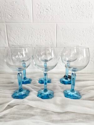 6 VERRES BOMBAY SAPPHIRE