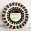 MIROIR ROND TRESSÉ