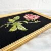 CANEVAS FLEUR ROSE