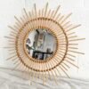 MIROIR ROTIN SOLEIL