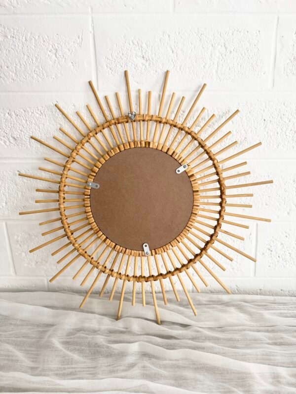 MIROIR ROTIN SOLEIL