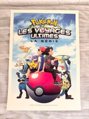 AFFICHE POP POKÉMON VOYAGES