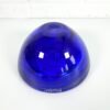 BOUGEOIR VERRE BLEU KOSTA BODA VINTAGE