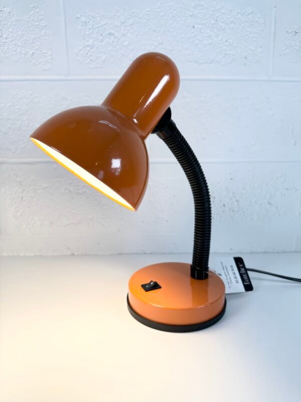 LAMPE À POSER ORANGE