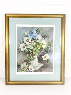 TABLEAU FLEURS VINTAGE
