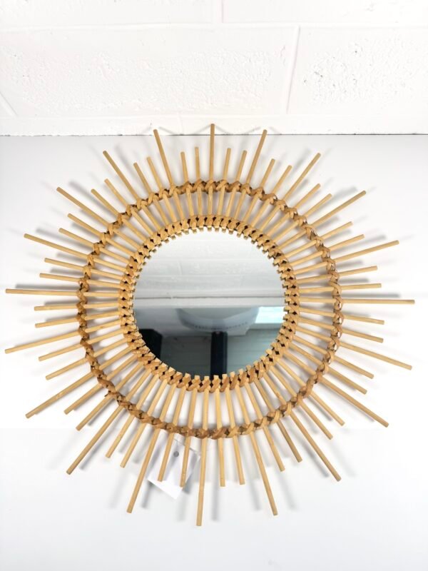 MIROIR ROTIN SOLEIL