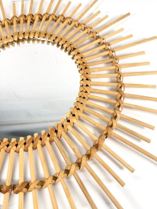 MIROIR ROTIN SOLEIL