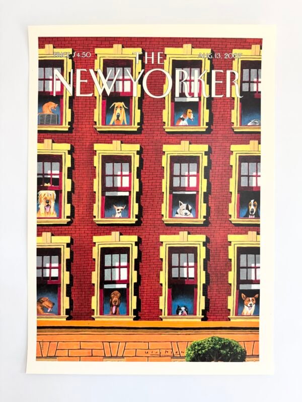AFFICHE POP THE NEW YORKER FAÇADE