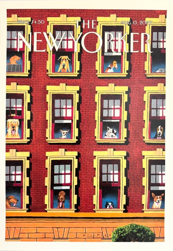 AFFICHE POP THE NEW YORKER FAÇADE