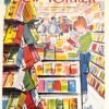 AFFICHE POP THE NEW YORKER LIBRAIRIE