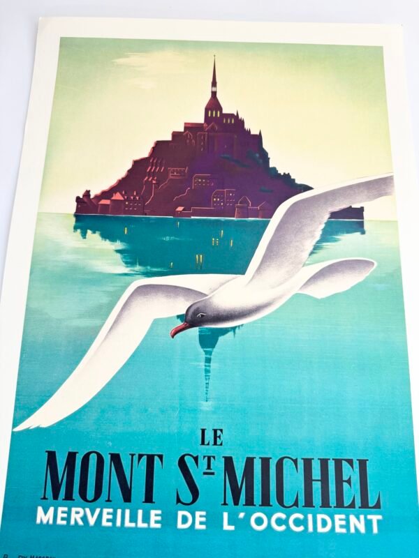 AFFICHE POP MONT ST MICHEL