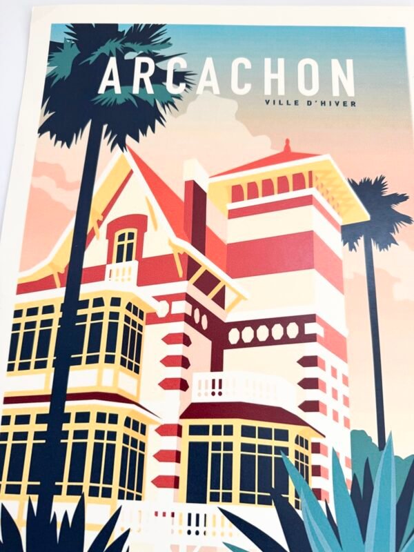 AFFICHE POP ARCACHON