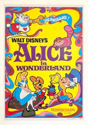 AFFICHE POP ALICE