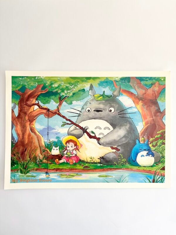 AFFICHE POP TOTORO DESSIN