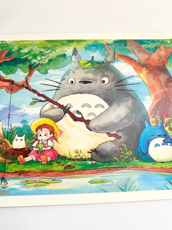 AFFICHE POP TOTORO DESSIN