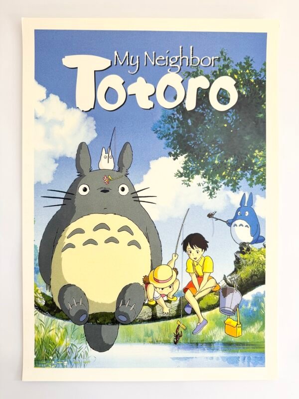 AFFICHE POP TOTORO BRANCHE