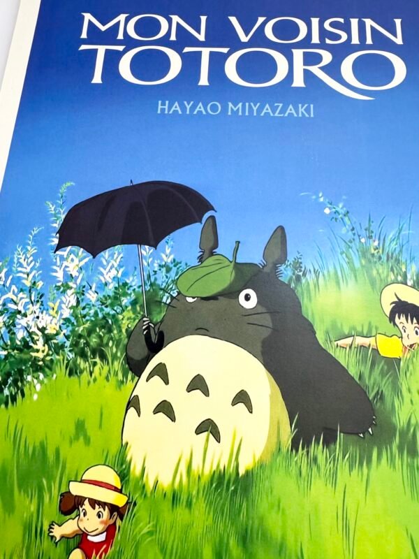 AFFICHE POP TOTORO FEUILLE
