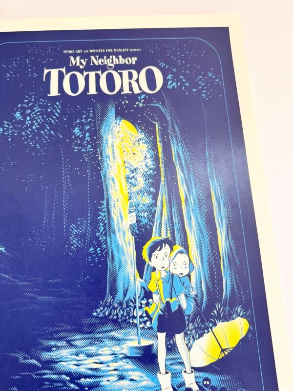 AFFICHE POP TOTORO FORÊT
