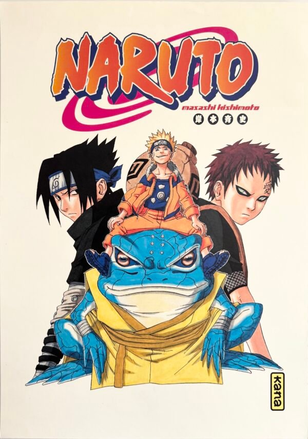 AFFICHE POP NARUTO BLANCHE