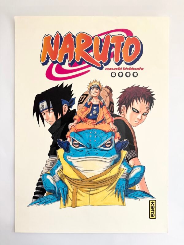 AFFICHE POP NARUTO BLANCHE