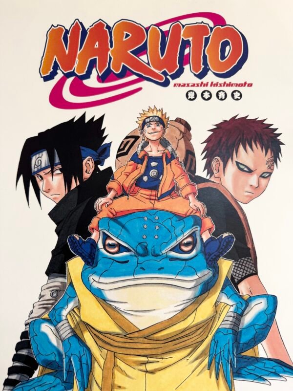 AFFICHE POP NARUTO BLANCHE