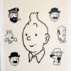 AFFICHE POP TINTIN