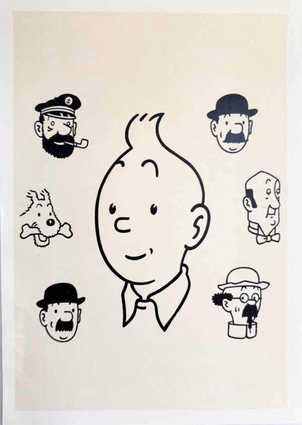 AFFICHE POP TINTIN