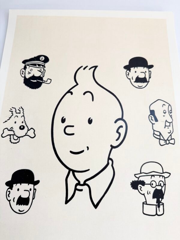 AFFICHE POP TINTIN