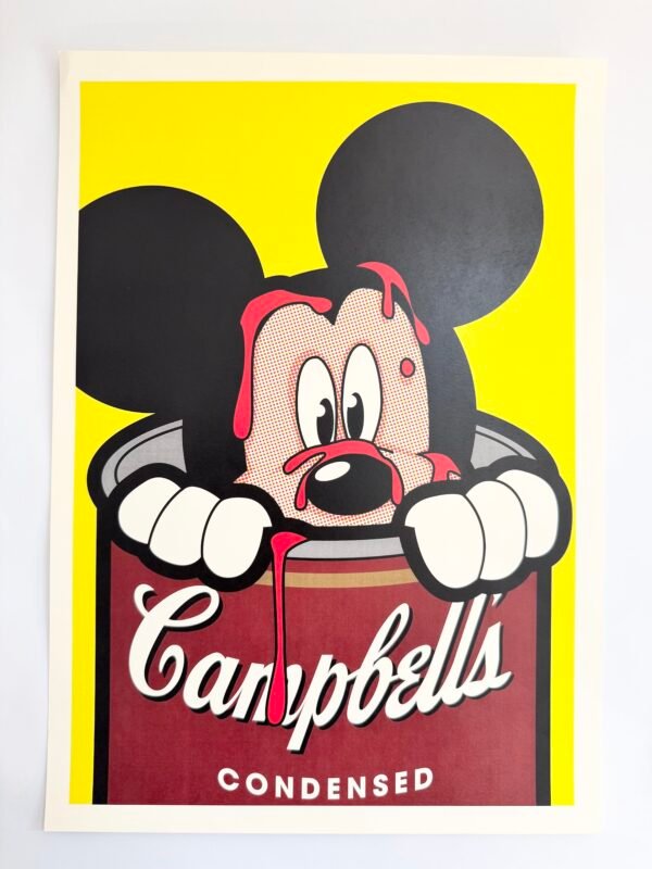 AFFICHE POP MICKEY CAMPBELLS