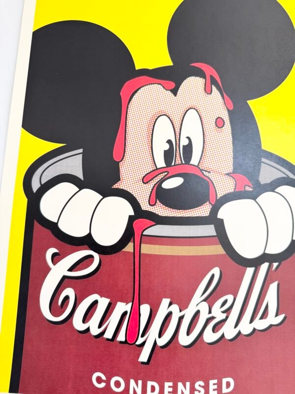 AFFICHE POP MICKEY CAMPBELLS