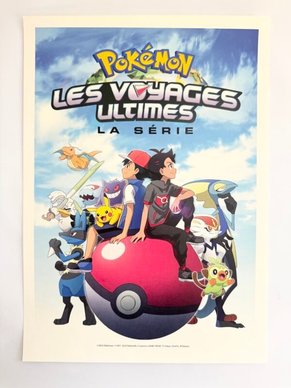 AFFICHE POP POKÉMON VOYAGES