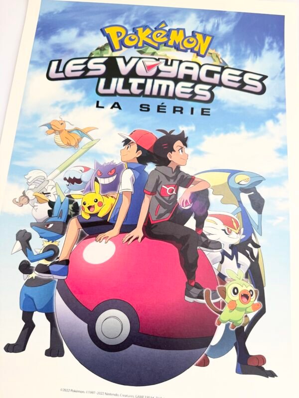 AFFICHE POP POKÉMON VOYAGES
