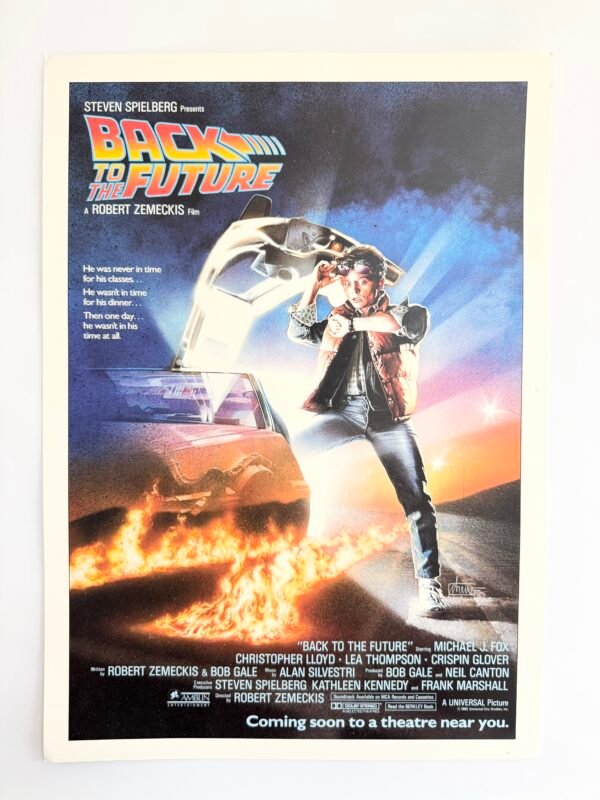 AFFICHE RETOUR VERS LE FUTUR