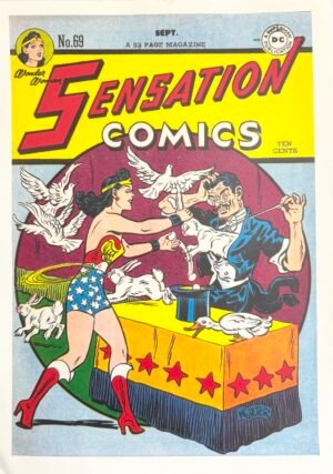 AFFICHE WONDER WOMAN COMICS N69
