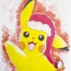IMG_6613 DESSIN AFFICHE PIKACHU NOËL