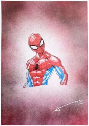 DESSIN AFFICHE SPIDERMAN