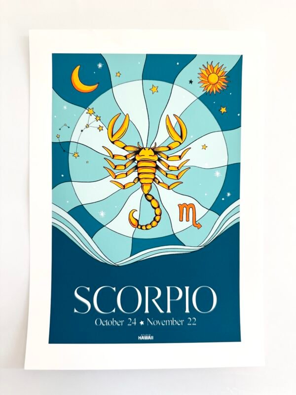 IMG_6638 AFFICHE STUDIO HAWAII SCORPION A4