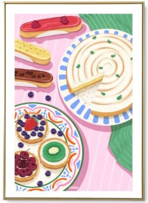 AFFICHE STUDIO HAWAII LE PÂTISSIER A5