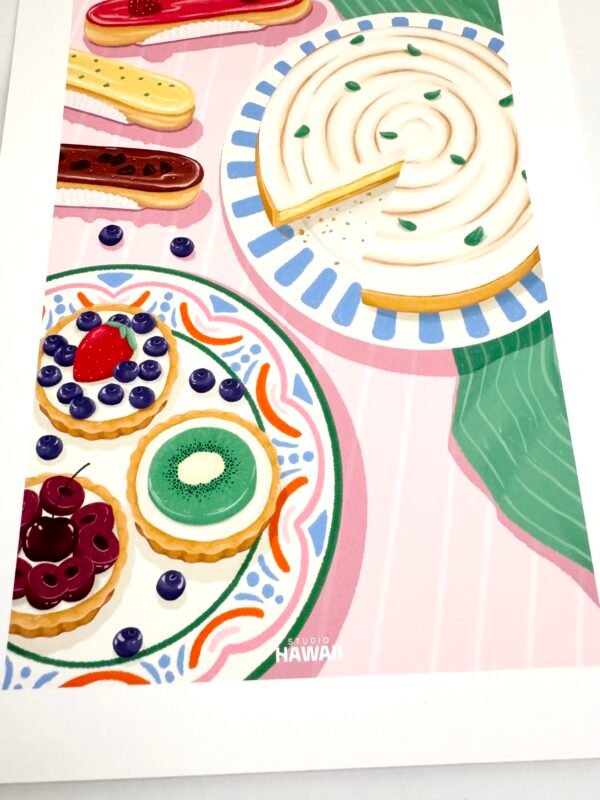 AFFICHE STUDIO HAWAII LE PÂTISSIER A5