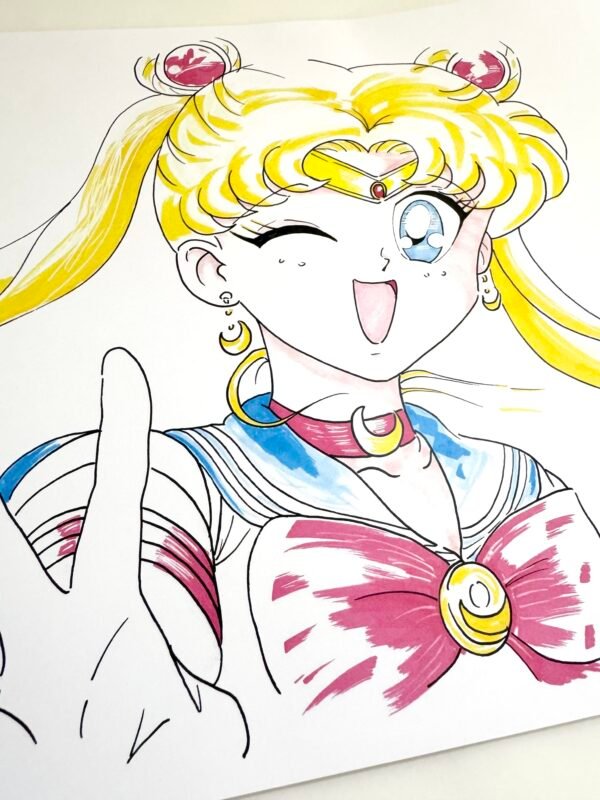 IMG_6724 DESSIN AFFICHE SAILOR MOON