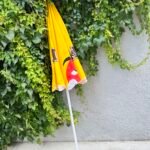 PARASOL M&M'S JAUNE