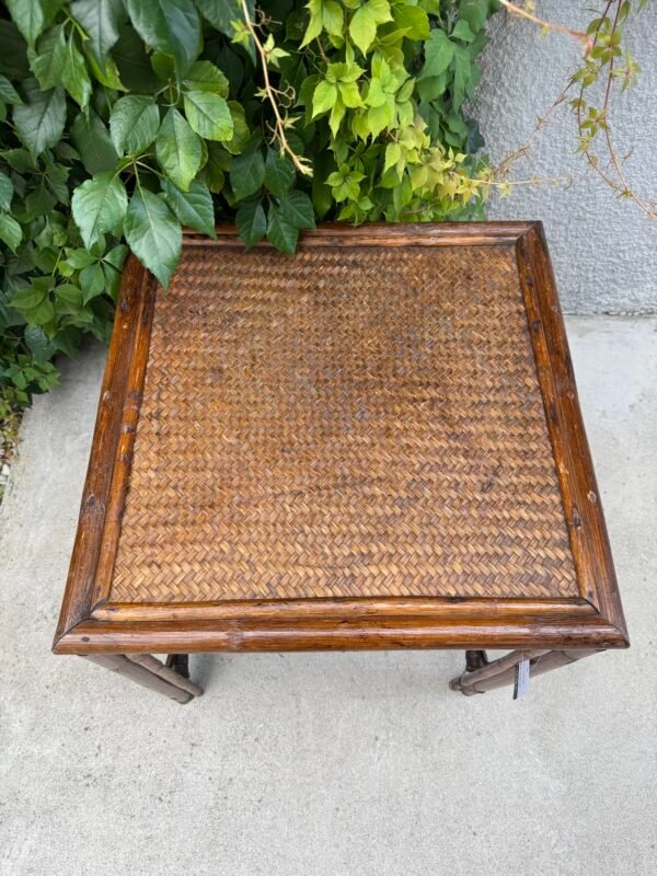 IMG_6962 2 TABLE D'APPOINT ROTIN