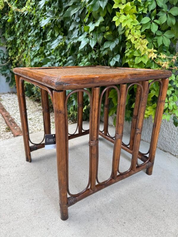 IMG_6963 2 TABLE D'APPOINT ROTIN