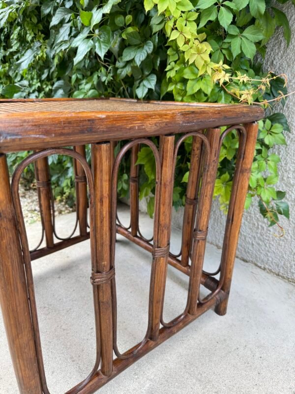 IMG_6964 2 TABLE D'APPOINT ROTIN