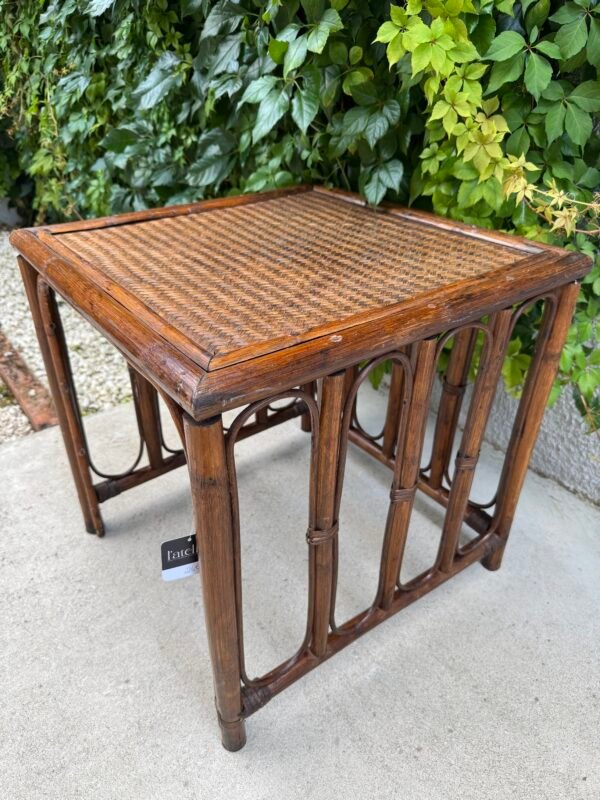 IMG_6965 2 TABLE D'APPOINT ROTIN