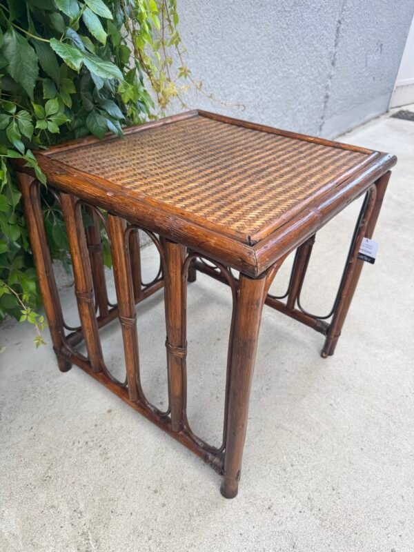 IMG_6966 2 TABLE D'APPOINT ROTIN