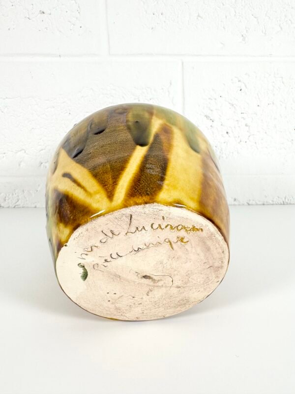 PETIT VASE GRÈS VERT