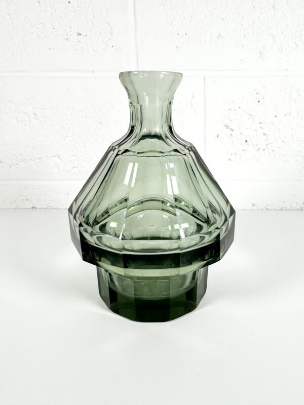 PETITE CARAFE / SOLIFLORE VERRE GRIS