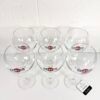 6 VERRES MARTINI BALLON