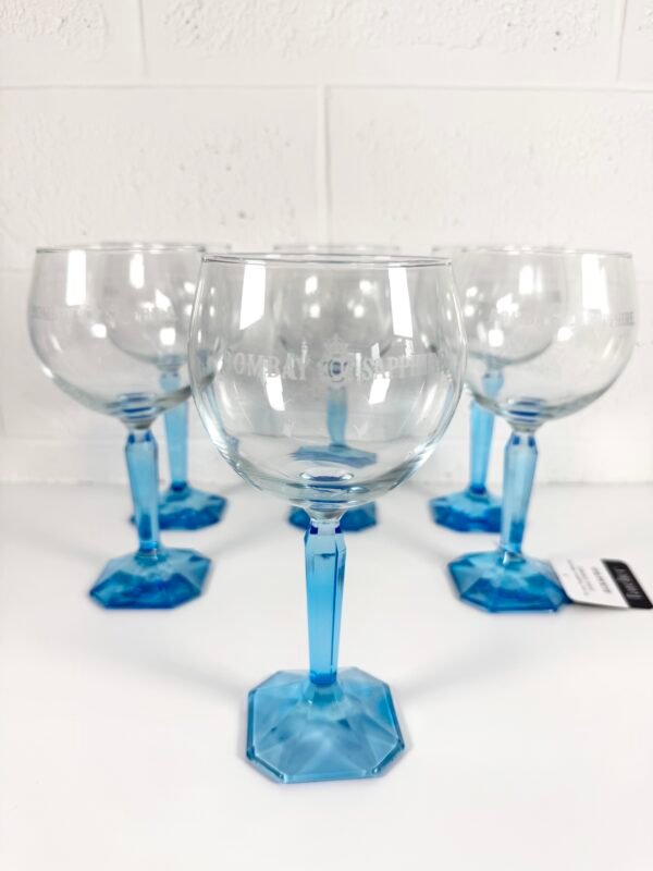 6 VERRES BOMBAY SAPPHIRE